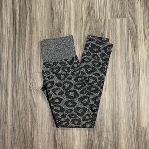 NVGTN Black Speckled Leopard Seamless Leggings